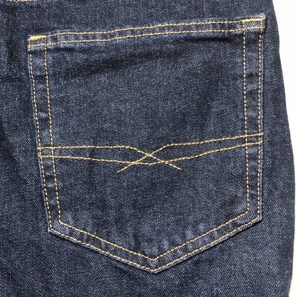 Levi Strauss Signature Straight Fit Blue Denim Jorts Size 42 - Picture 8 of 8